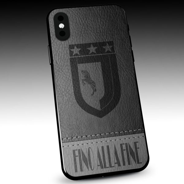 Cover per cellulare Tifosi bianconeri EFFETTO PELLE