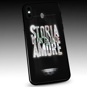 Cover per cellulare Tifosi bianconeri Storia di un grande amore
