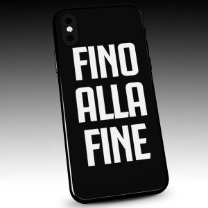 Cover per cellulare Tifosi bianconeri Fino alla fine