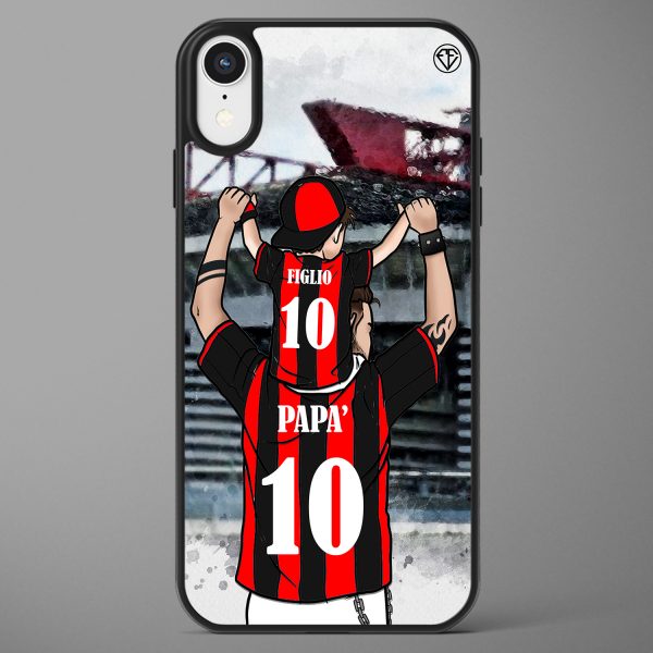 Cover per cellulare tifosi Milan di padre 21