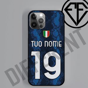 Cover per cellulare tifosi Inter Maglia 2021/ 2022 con nome e numero