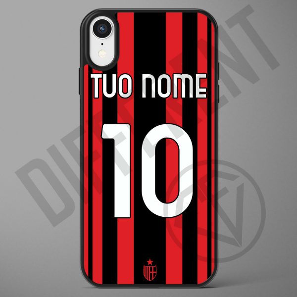 Cover per cellulare tifosi Rossoneri Maglia 2021/ 2022 con nome e numero