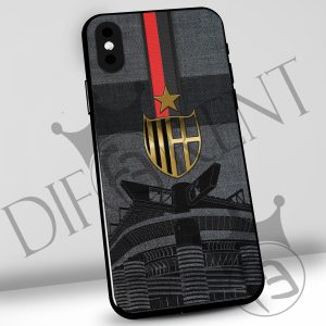 Cover per cellulare tifosi Milan Classe Gold