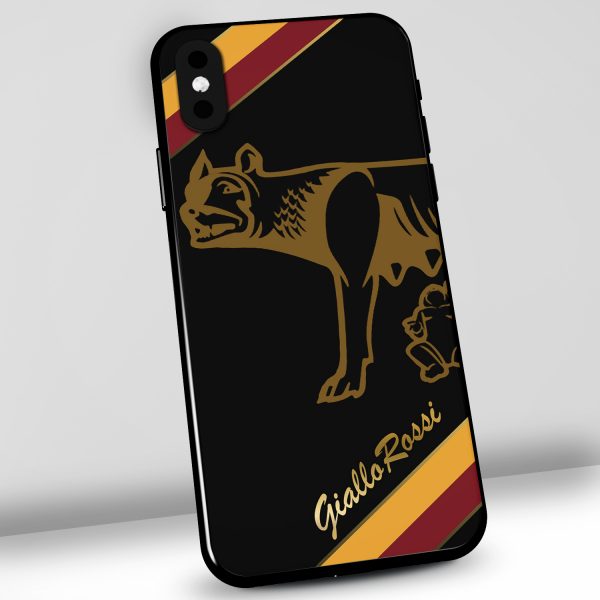 Cover per cellulare Tifosi Giallorossi PFOUR NERA