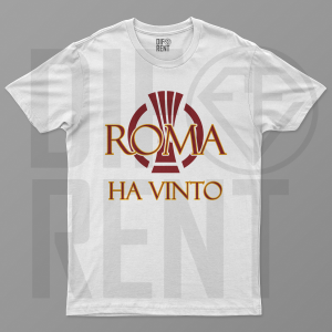 T-shirt tifosi Giallorossi Roma, Conference League. Roma Ha Vinto