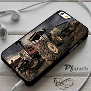 Cover per cellulare TRATTORE  ARANCIO