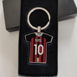 Portachiavi in metallo Tifosi Rossoneri maglia 2022/2023