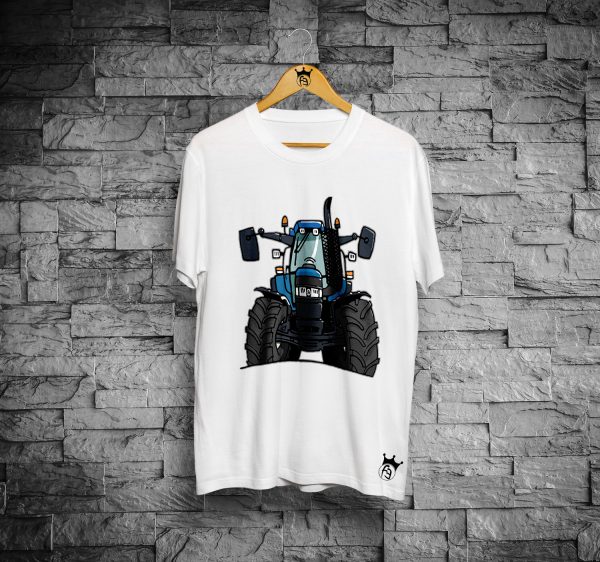 T-shirt Trattore, TRATTORE BLU