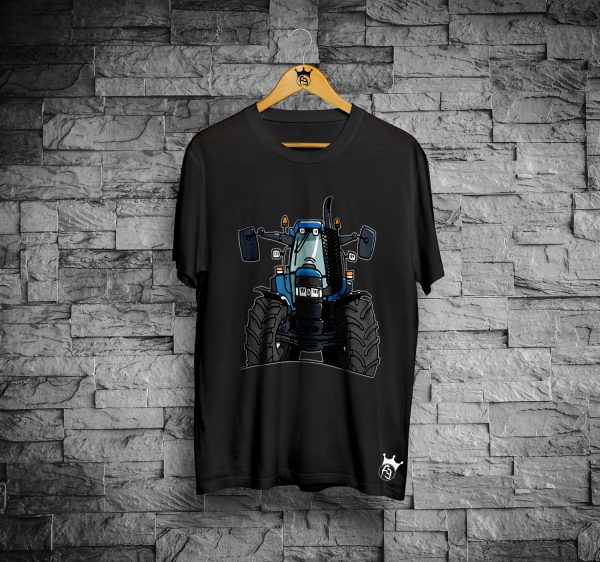 T-shirt Trattore, TRATTORE BLU - immagine 2