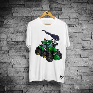 T-shirt Trattore, TRATTORE VERDE 1