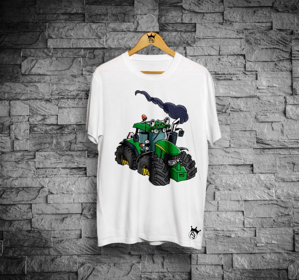 T-shirt Trattore, TRATTORE VERDE 1
