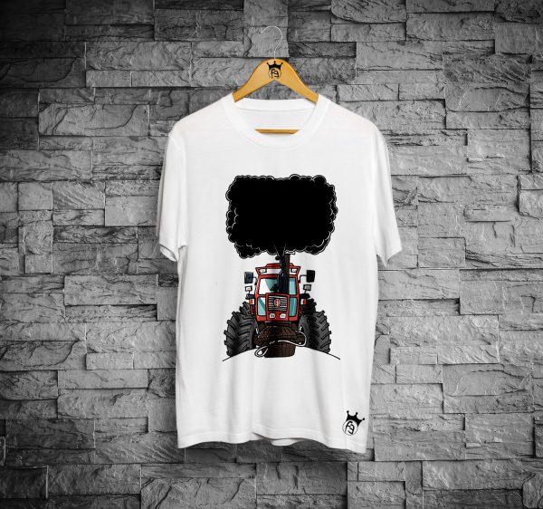 T-shirt Trattore, TRATTORE ARANCIO