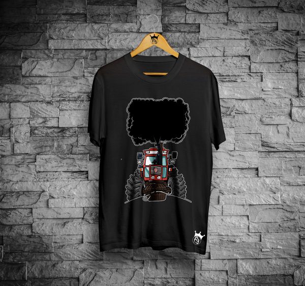 T-shirt Trattore, TRATTORE ARANCIO - immagine 2