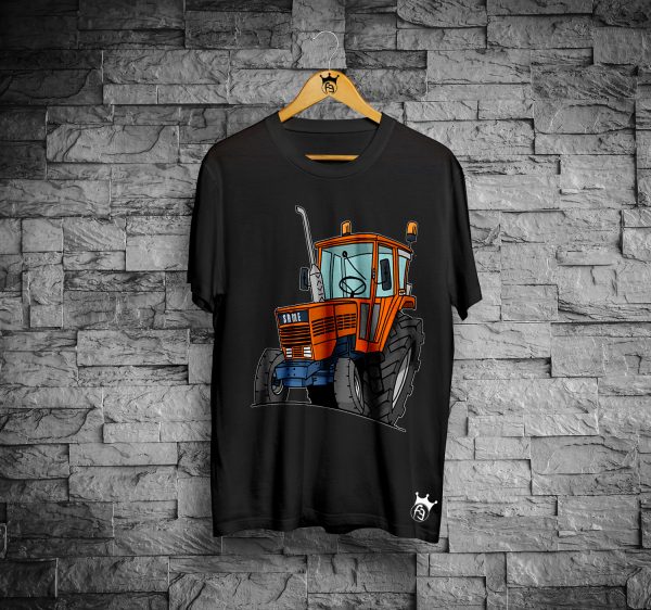 T-shirt Trattore, TRATTORE ARANCIONE - immagine 2