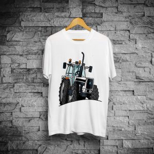 T-shirt Trattore, TRATTORE BIANCO