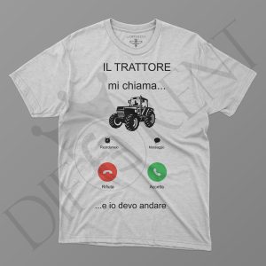 T-shirt Trattore, IL MIO TRATTORE CHIAMA