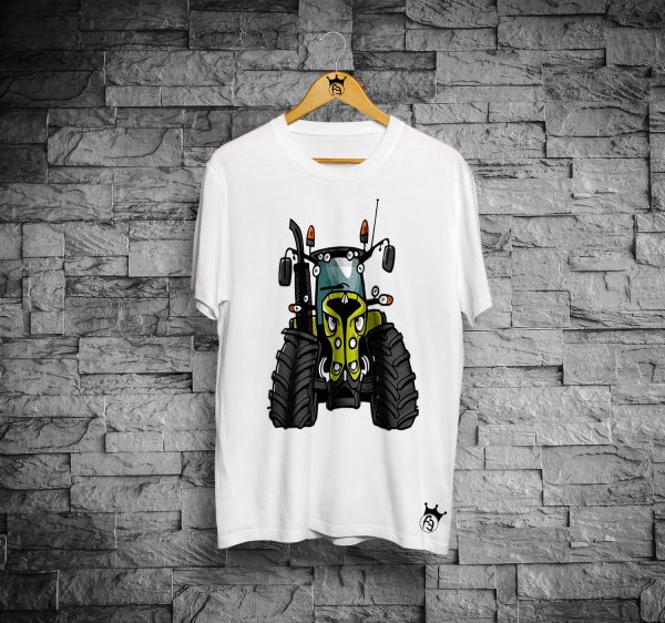 T-shirt Trattore, TRATTORE GIALLO