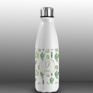 Bottiglia Termica Cactus, personalizzata con nome 500 ml