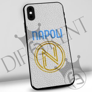 Cover per cellulare Tifosi biancoazzurri PELLE BIANCA