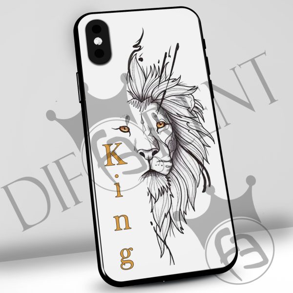 Cover per cellulare KING yellow