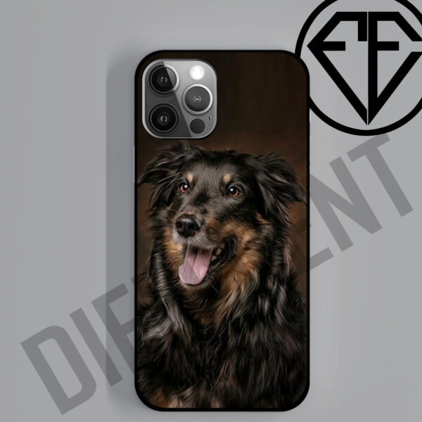 Cover per cellulare Zoo cane marrone
