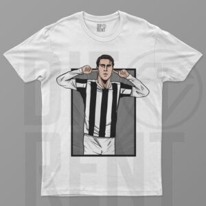 T-shirt tifosi bianconeri,  Vlahovic Cartoon