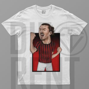 T-shirt tifosi rossoneri, IBRAHIMOVIC Cartoon