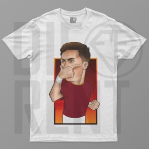 T-shirt tifosi giallorossi,Dybala juve Cartoon