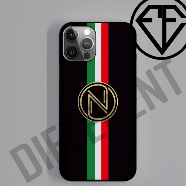 Cover per cellulare tifosi Azzurri Napoli campione nera