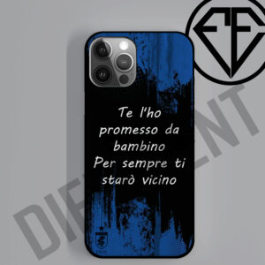 Cover per cellulare tifosi Nerazzurri Te l'ho promesso