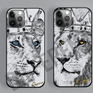 Cover di Coppia Queen & King Lions