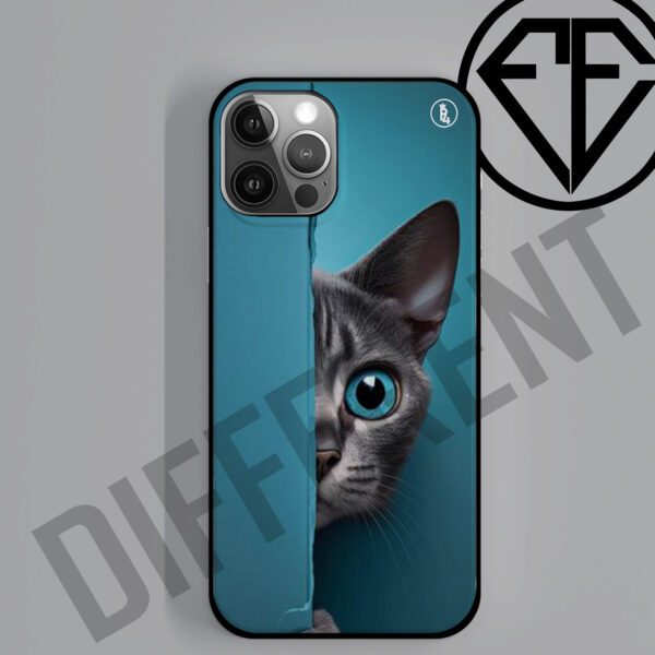 Cover per cellulare Zoo gatto curioso