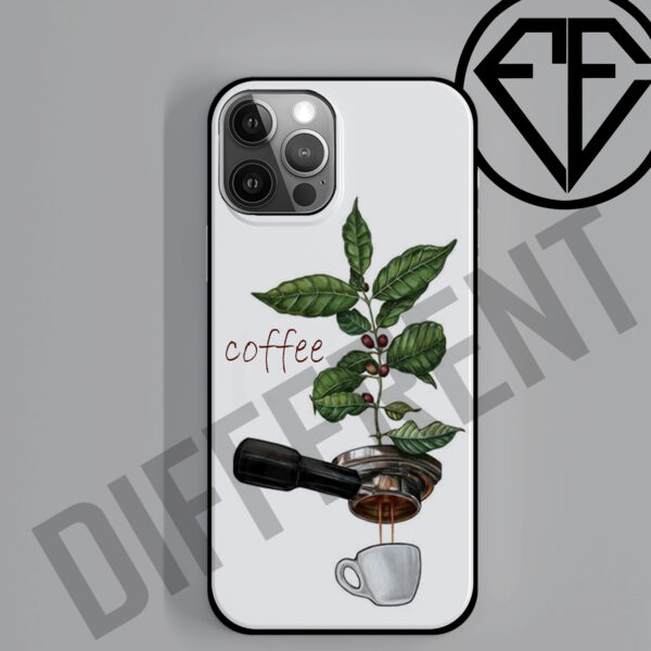 Cover per cellulare caffe lover