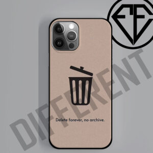 Cover per cellulare DELETE FOREVER