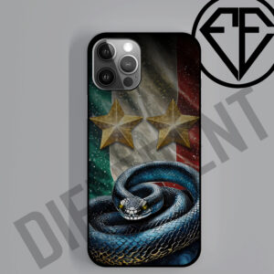 Cover per cellulare tifosi  nerazzurri CAMPIONI D'ITALIA seconda stella Snake