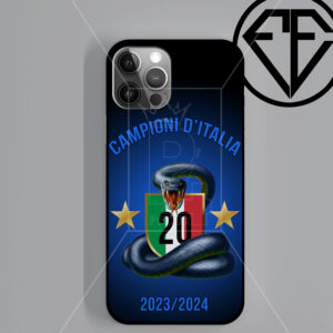 Cover per cellulare tifosi  nerazzurri CAMPIONI D'ITALIA biscione