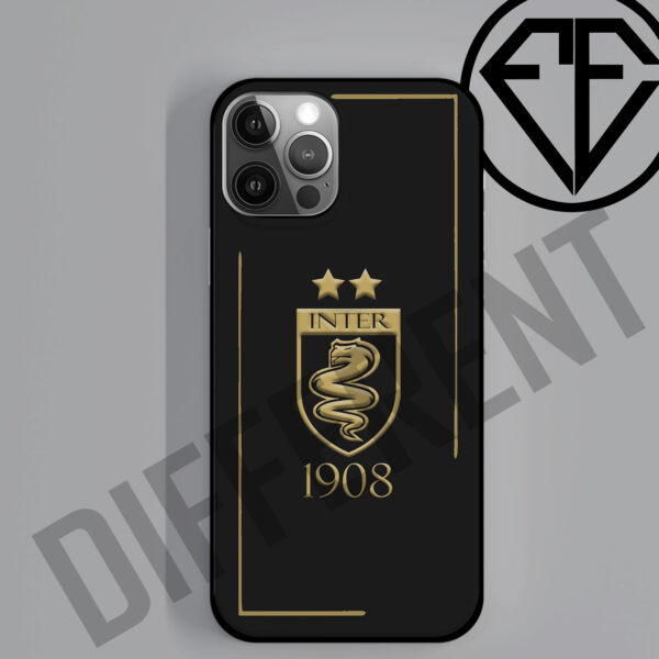 Cover per cellulare tifosi  nerazzurri gold 25
